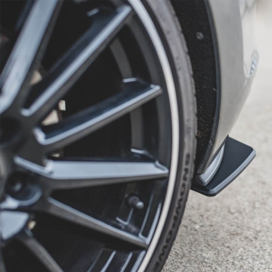 Splitters Πίσω Προφυλακτήρα Δεξιά & Αριστερά Για VW Golf VII (7) GTI 2013-2016 Μαύρο Maxton Design 2 Τεμάχια