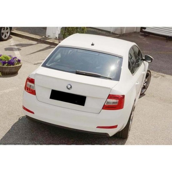 Αεροτομή Πορτ Παγκάζ Για Skoda Octavia MK3 13-20 Oem V2 Style Μαύρο Γυαλιστερό Από Abs Πλαστικό
