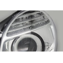 Φανάρι Μπροστινό Αριστερό Για Mercedes-Benz E-Class W211 06-09 Χρωμίου Facelift H7/H7 Με Μοτέρ TYC Φανάρι Μπροστινό Αριστερό Για Mercedes-Benz E-Class W211 06-09 Χρωμίου Facelift H7/H7 Με Μοτέρ TYC