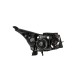 Μπροστινά Φανάρια Set Για Chevrolet Cruze 09-14 Tube DRL & Led Φλας Μαύρα H7/H1 Manual Carner