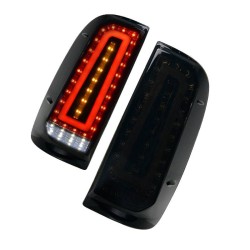 Πισινά Φανάρια Set Για Toyota Hilux Vigo 2005-2015 Led Black Πισινά Φανάρια Set Για Toyota Hilux Vigo 2005-2015 Led Black