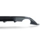 Diffuser Πίσω Προφυλακτήρα Για VW Golf VII (7) 13-17 GTI Με 2 Μονές Εξατμίσεις Δεξια & Αριστερά Γυαλιστερό Μαύρο Από Abs Πλαστικό 1 Τεμάχιο