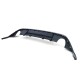 Diffuser Πίσω Προφυλακτήρα Για VW Golf VII (7) 13-17 GTI Με 2 Μονές Εξατμίσεις Δεξια & Αριστερά Γυαλιστερό Μαύρο Από Abs Πλαστικό 1 Τεμάχιο