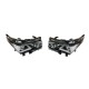 Μπροστινά Φανάρια Set Για Toyota Corolla E170 2014-2017 Led DRL Μαύρα