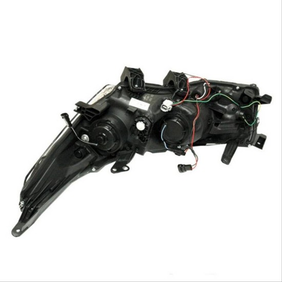 Μπροστινά Φανάρια Set Για Toyota Corolla E170 2014-2017 Led DRL Μαύρα