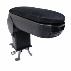 Κονσόλα Χειροφρένου Τεμπέλης  "Oem" Design Για VW Polo 6R/6C 2009-2017 Υφασμάτινος Μαύρο Χρώμα