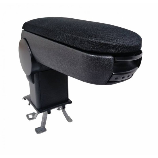 Κονσόλα Χειροφρένου Τεμπέλης  "Oem" Design Για VW Polo 6R/6C 2009-2017 Υφασμάτινος Μαύρο Χρώμα