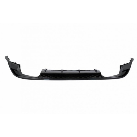 Diffuser Πίσω Προφυλακτήρα Για VW Golf VII (7.5) 17-20 Facelift R-Look Μαύρο Γυαλιστερό