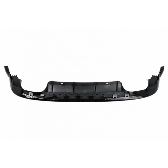 Diffuser Πίσω Προφυλακτήρα Για VW Golf VII (7.5) 17-20 Facelift R-Look Μαύρο Γυαλιστερό