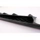 Diffuser Πίσω Προφυλακτήρα Για VW Golf VII (7.5) 17-20 Facelift R-Look Μαύρο Γυαλιστερό