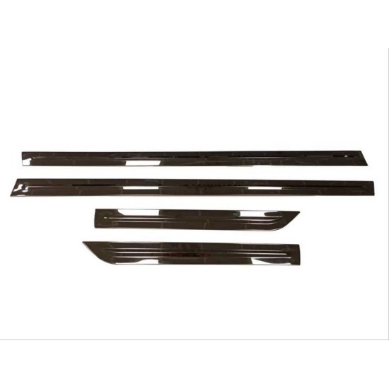 Τριμ Πόρτας Σετ Για VW Golf VII (7) 2013-2020 4 Doors Αυτοκόλλητα Μαύρο Γυαλιστερό 4 Τεμάχια