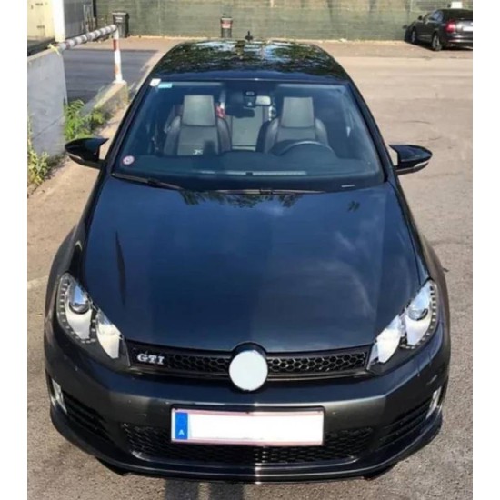 Καπάκια Καθρεφτών Για VW Golf VI (6) 08-12, Touran 10-15 M4 Look Μαύρο Γυαλιστερό 2 Τεμάχια