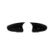Καπάκια Καθρεφτών Για VW Golf VI (6) 08-12, Touran 10-15 M4 Look Μαύρο Γυαλιστερό 2 Τεμάχια