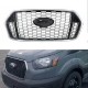 Μάσκα Για Ford Transit 2020-2022 RS Look Honeycomb Μαύρη Με Χρώμιο 1 Τεμάχιο