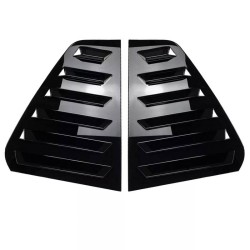 Καπάκια Πισινών Παραθύρων Για VW Golf VI (6) 08-11 Μαύρα 2 Τεμάχια