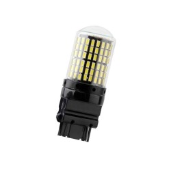 Λάμπα Led T20 W21/5W / 7443 W3X16Q Διπολική 12volt Λευκή 6000k Canbus 3.9 watt 1 Τεμάχιο