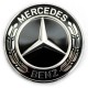 Σήμα Τάπα Μάσκας Mercedes-Benz S-Class W222 13-20 Γνήσιο A0008171901 38mm Μαύρο