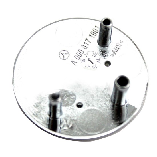 Σήμα Τάπα Μάσκας Mercedes-Benz S-Class W222 13-20 Γνήσιο A0008171901 38mm Μαύρο