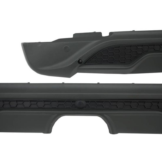 Spoiler Πίσω Προφυλακτήρα Για Smart Fortwo 453 14-19 Brabus Look Από Abs Πλαστικό
