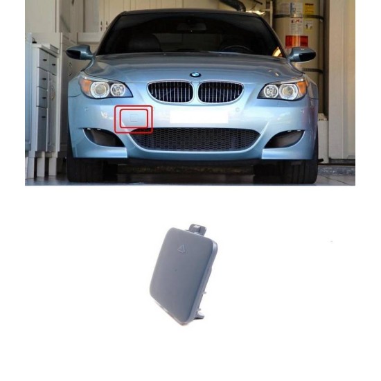 Κάλυμμα Γάντζου Ρυμούλκησης Εμπρός Για Bmw 5 E60+LCI Fr. -///M5- 2002-09 51117898120 1 Τεμάχιο