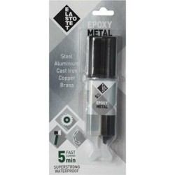 Εποξειδική Κόλλα Μετάλλων 2 Συστατικών Υψηλής Θερμοκρασίας Elastotet Epoxy Metal 28ml Εποξειδική Κόλλα Μετάλλων 2 Συστατικών Υψηλής Θερμοκρασίας Elastotet Epoxy Metal 28ml