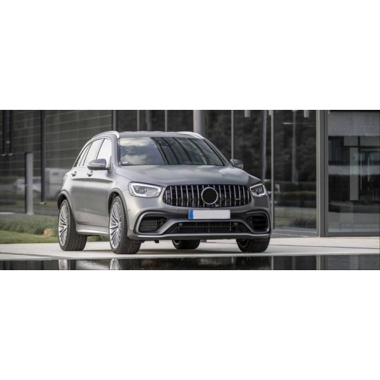 Body Kit Για Mercedes-Benz GLC SUV X253 Facelift 2020-2021 Amg Line GLC63sAmg Look Με Προφυλακτήρες, Μάσκα, Μπούκες Body Kit Για Mercedes-Benz GLC SUV X253 Facelift 2020-2021 Amg Line GLC63sAmg Look Με Προφυλακτήρες, Μάσκα, Μπούκες