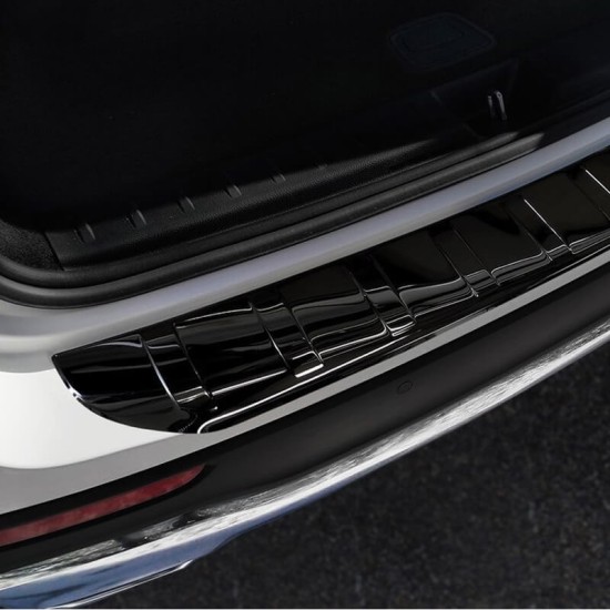 Προστατευτικό Πίσω Προφυλακτήρα Για Mercedes-Benz GLB X247 19+ Black Mirror Από Ανοξείδωτο Ατσάλι (Stainless Steel)