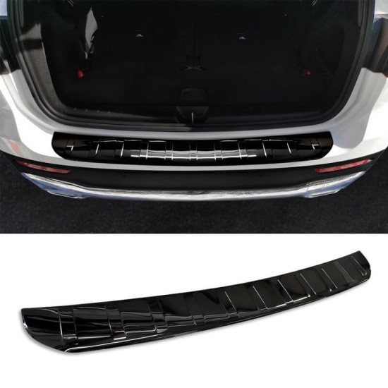 Προστατευτικό Πίσω Προφυλακτήρα Για Mercedes-Benz GLB X247 19+ Black Mirror Από Ανοξείδωτο Ατσάλι (Stainless Steel)