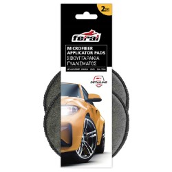 Σφουγγάρια Γυαλίσματος Microfiber Detaling Pro Feral Applicator Pad Γκρι 15cm 2 Τεμάχια