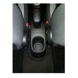 Κονσόλα Χειροφρένου Τεμπέλης  "Oem" Design Για Fiat 500 L 2012-2018 Υφασμάτινη Μαύρο Χρώμα