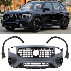 Μπροστινός Προφυλακτήρας Για Mercedes-Benz GLB X247 (2019-2023) GLB 35 Amg Look Με Μάσκα & 2 Ημίφτερα
