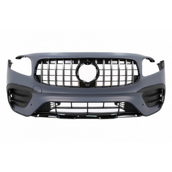 Μπροστινός Προφυλακτήρας Για Mercedes-Benz GLB X247 (2019-2023) GLB 35 Amg Look Με Μάσκα & 2 Ημίφτερα