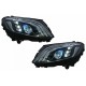 Μπροστινά Φανάρια Set Για Mercedes-Benz C-Class W205 14-20 Upgrade To Maybach Full Led DRL Μαύρα Με Μοτέρ Carner Μπροστινά Φανάρια Set Για Mercedes-Benz C-Class W205 14-20 Upgrade To Maybach Full Led DRL Μαύρα Με Μοτέρ Carner