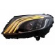 Μπροστινά Φανάρια Set Για Mercedes-Benz C-Class W205 14-20 Upgrade To Maybach Full Led DRL Μαύρα Με Μοτέρ Carner Μπροστινά Φανάρια Set Για Mercedes-Benz C-Class W205 14-20 Upgrade To Maybach Full Led DRL Μαύρα Με Μοτέρ Carner