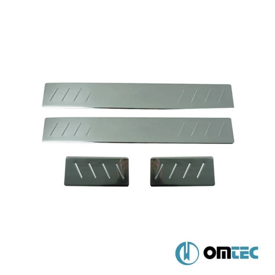 Διακοσμητικά Εσωτερικά Μασπιέ Πόρτας Line Για Opel Astra J & K 2009-2024 5 Door / Universal 4 Τεμάχια