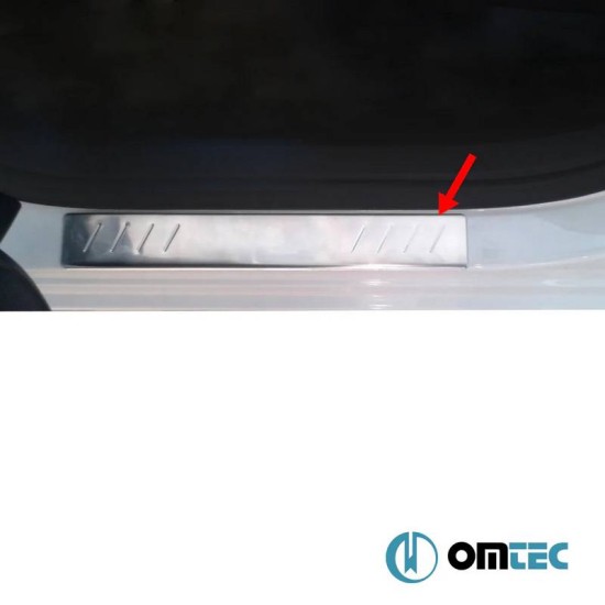 Διακοσμητικά Εσωτερικά Μασπιέ Πόρτας Line Για Opel Astra J & K 2009-2024 5 Door / Universal 4 Τεμάχια