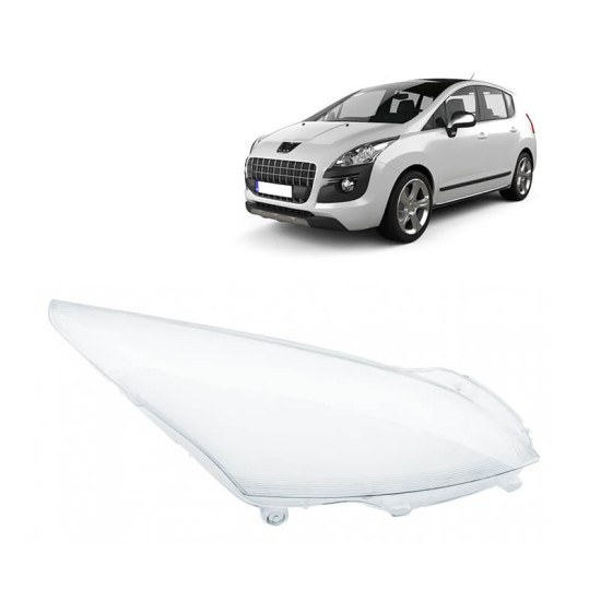 Κρύσταλλο Φαναριού Δεξί Για Peugeot 3008 09-13 1 Τεμάχιο