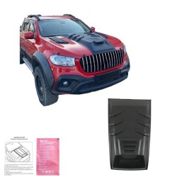 Διακοσμητικό Καπό Mercedes-Benz X-Class W470 2017+ Μαύρο Χρώμα