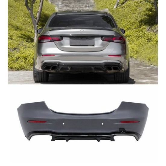 Πισινός Προφυλακτήρας Για Mercedes-Benz E-Class W213 20-23 Facelift Amg 63s Look