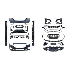 Body Kit Για Mercedes-Benz E-Class W214 2023+ Amg 53 Look Black Edition