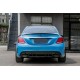 Body Kit Για Mercedes-Benz C-Class W205 14-20 Sedan Amg C63s Facelift Look Με Μάσκα & Μπούκες Black Edition