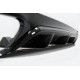 Diffuser Πίσω Προφυλακτήρα Για Mercedes-Benz E-Class W213 16-19 Με Amg Line Προφυλακτήρα Μαύρο Amg 63 Look Με Μαύρες Μπούκες