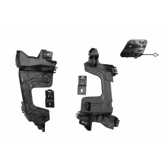 Diffuser Πίσω Προφυλακτήρα Για Mercedes-Benz E-Class W213 16-19 Με Amg Line Προφυλακτήρα Μαύρο Amg 63 Look Με Μαύρες Μπούκες