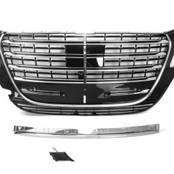 Μάσκα Για Mercedes-Benz Vito W447 / W448 24+ Amg Look Χρώμιο/Μαύρο 1  Τεμάχιο