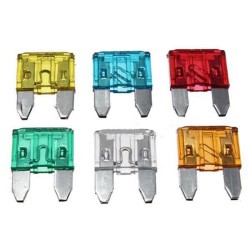 Ασφάλειες Αυτοκινήτου Διχαλωτές Mini Σε Καρτέλα Σετ 10 Τεμάχια Ασφάλειες Αυτοκινήτου Διχαλωτές Mini Σε Καρτέλα Σετ 10 Τεμάχια