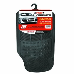 Πατάκια Αυτοκινήτου Universsal Από Λάστιχο Sport Fidelity Μαύρα 5 Τεμάχια Πατάκια Αυτοκινήτου Universsal Από Λάστιχο Sport Fidelity Μαύρα 5 Τεμάχια