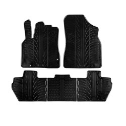 Πατάκια Αυτοκινήτου Gledring 0121 Citroen Berlingo 2008-2018 / Peugeot Partner 2008-2018 Μαύρο 5 Τεμάχια