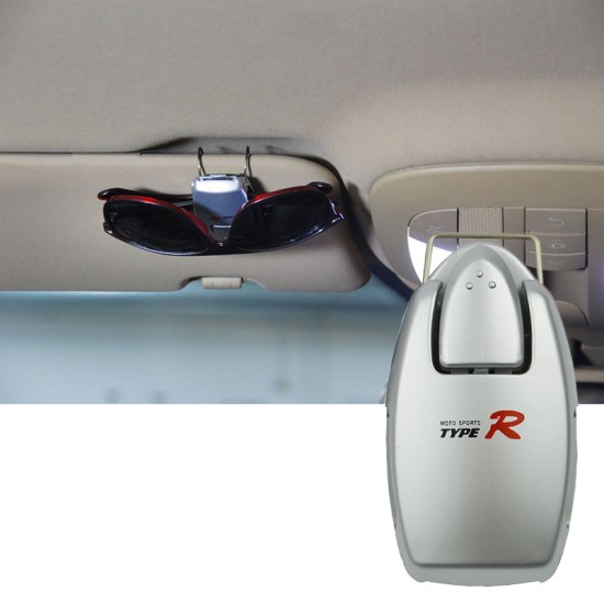 Θήκη / Βάση Γυαλιών Αυτοκινήτου Type-R TR-2502 Ασημί 1 Τεμάχιο