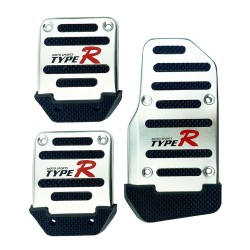 Πεντάλ Αλουμινίου Universal Type-R Μαύρο / Χρώμιο Manual Χειροκίνητο Σετ 3 Τεμάχια Πεντάλ Αλουμινίου Universal Type-R Μαύρο / Χρώμιο Manual Χειροκίνητο Σετ 3 Τεμάχια