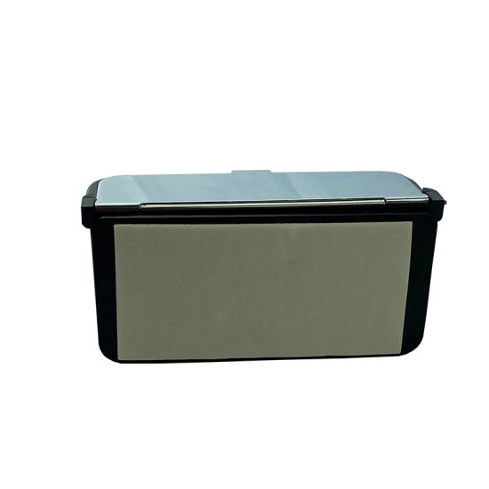 Σταχτοθήκη Βακελίτη Μαύρο / Χρώμιο 9 x 4 x 4cm
